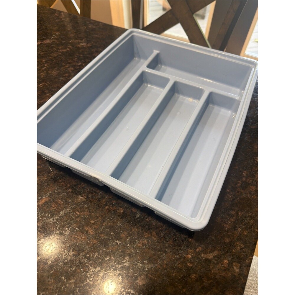 STERLITE︱1577︱DRAWER TRAY︱ORGANIZER︱LIGHT BLUE︱13.5X11X2.5